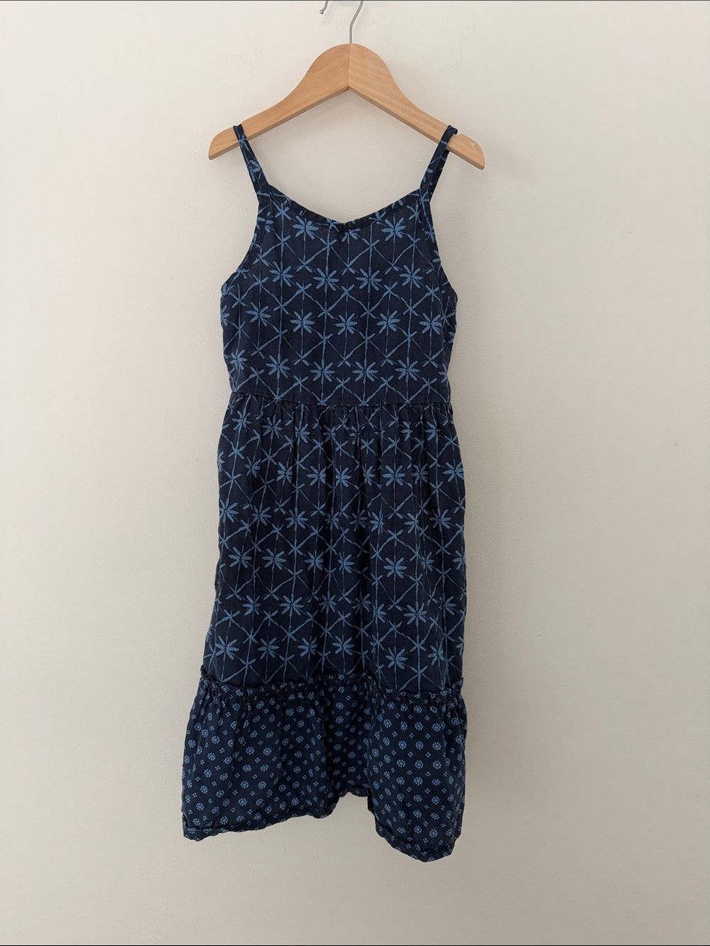Girls Carter’s Kid Blue Printed Strap Sundress 6 Years